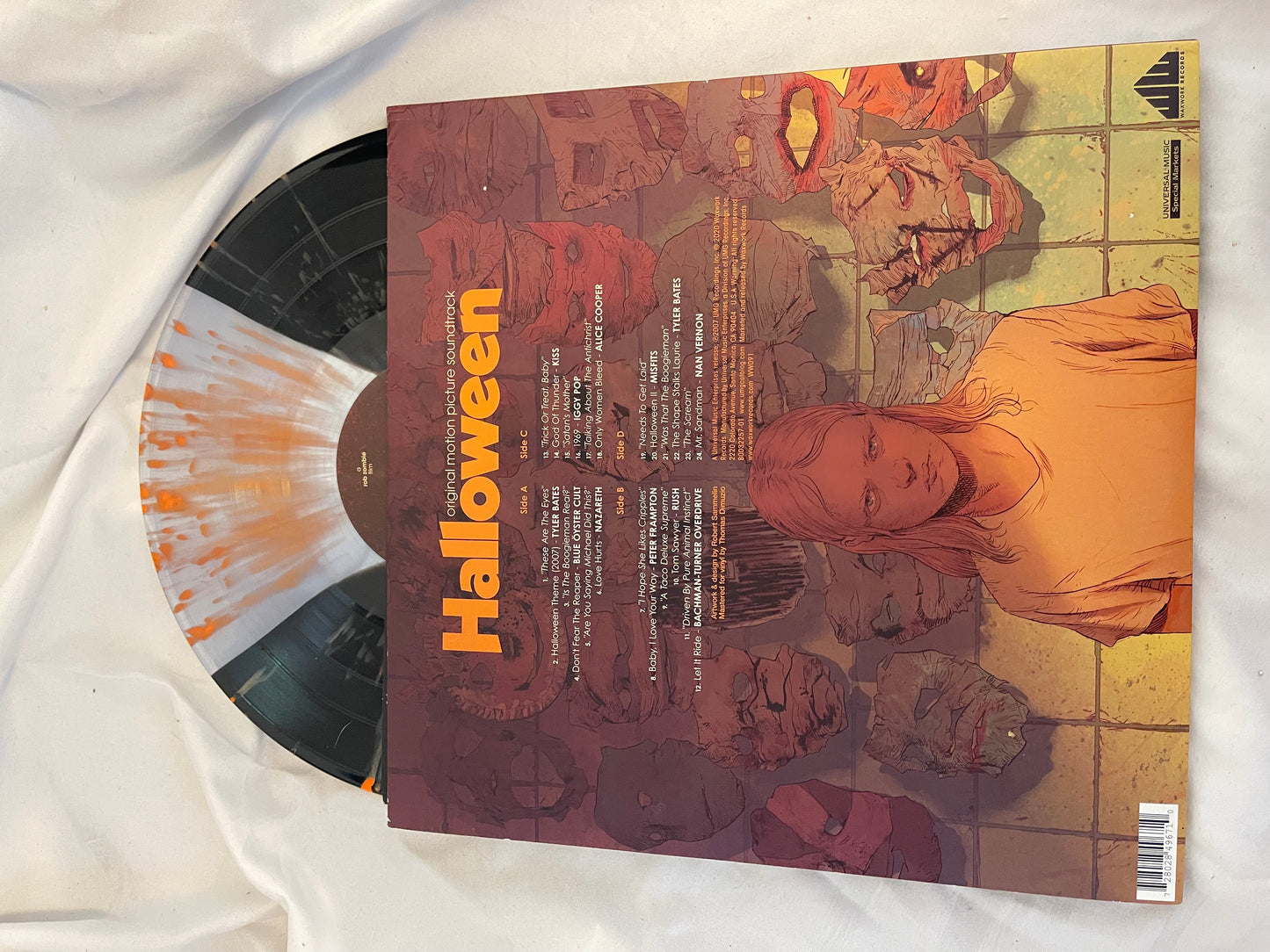 Halloween - Original Motion Picture Soundtrack (Waxworks exclusive clear and black striped with orange splatter vinyl)