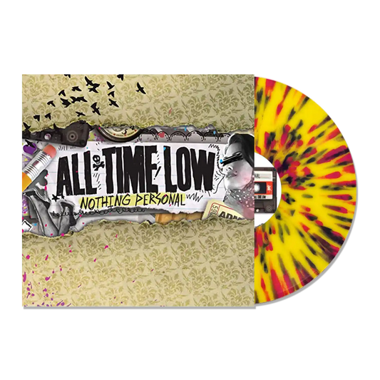 All Time Low - Nothing Personal (The Hard Times exclusive yellow with black and pink splatter vinyl)