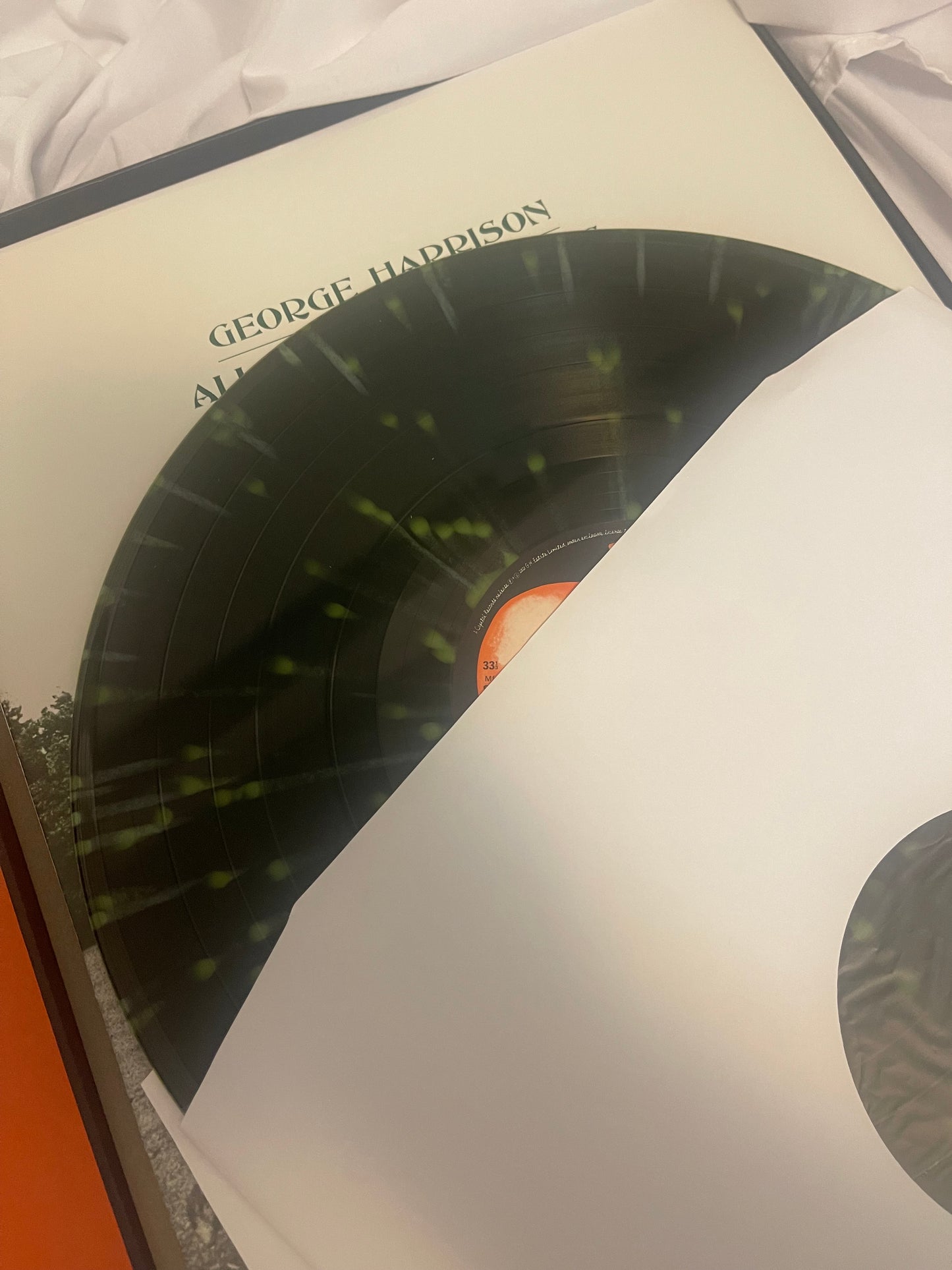 George Harrison - All Things Must Pass (exclusive 50th anniversary 3LP green splatter vinyl box set)