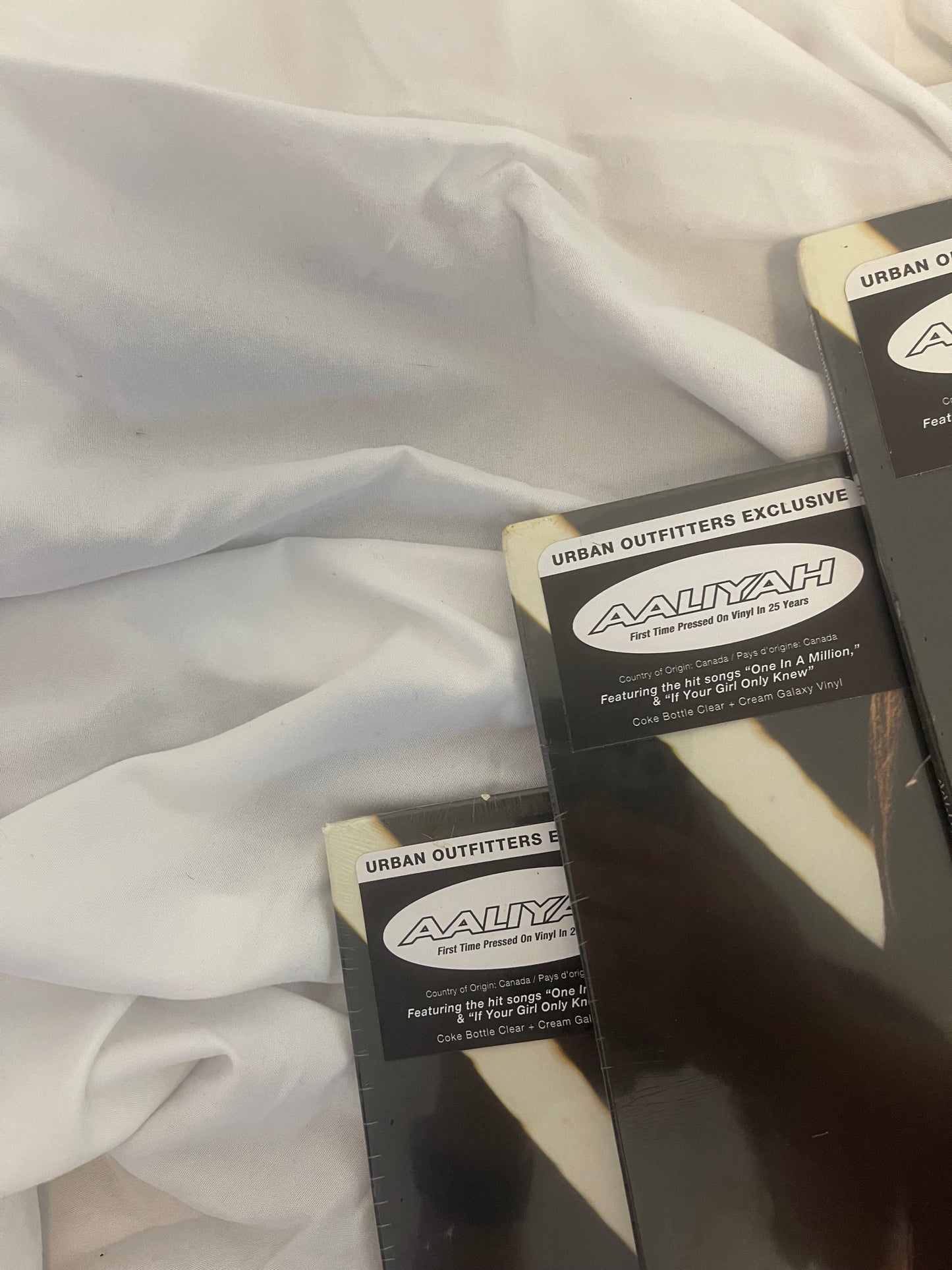 Aaliyah - One In A Million (Urban Outfitters exclusive Coke bottle clear and cream galaxy vinyl)