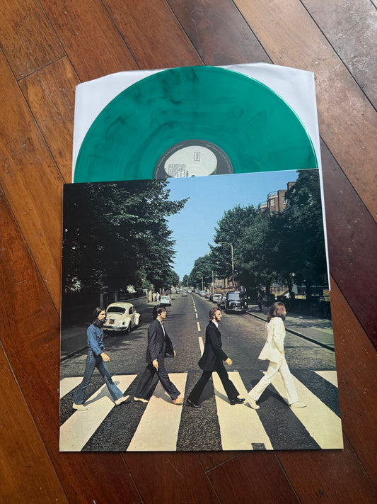 The Beatles - Abbey Road (green with black swirl vinyl)