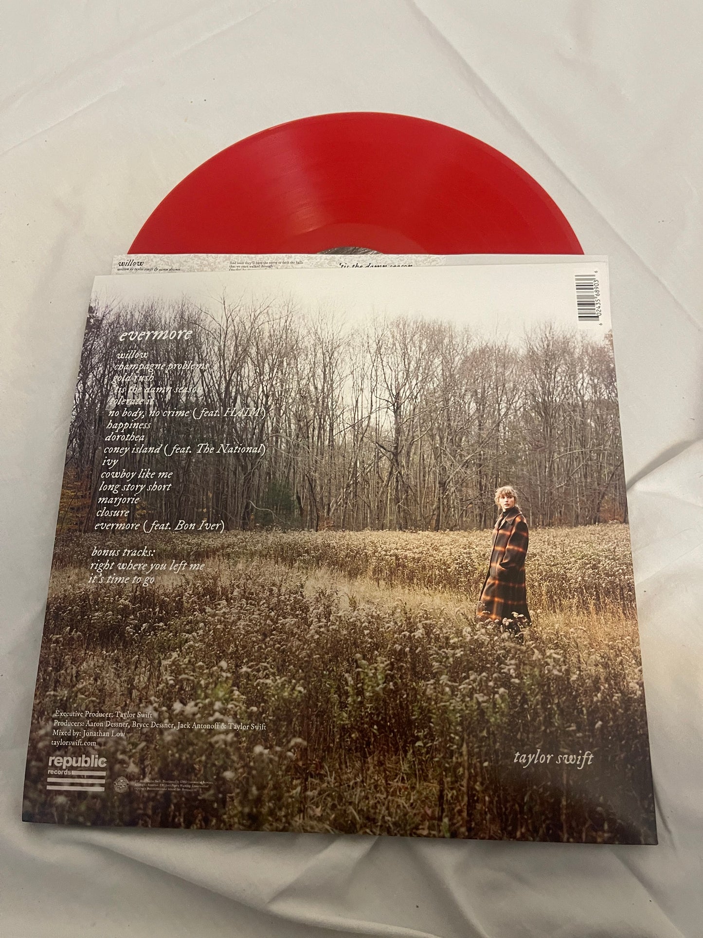 Taylor Swift - Evermore (Target exclusive red vinyl)