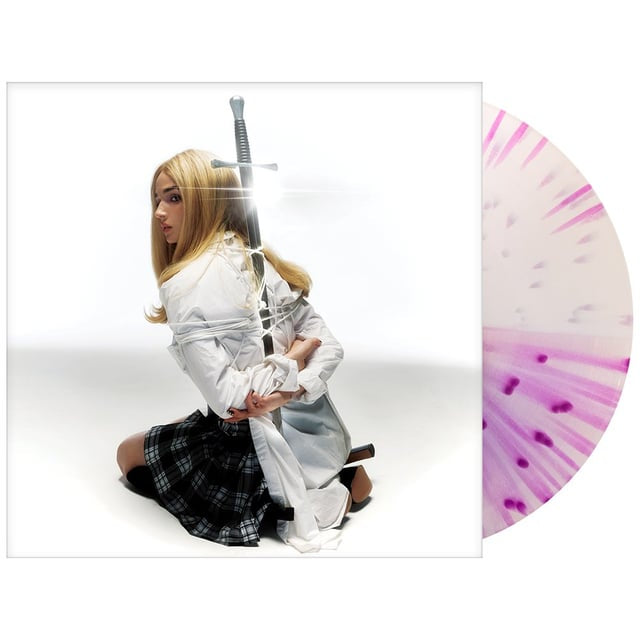 Poppy - Zig (Sumerian exclusive ultra clear/white split with purple splatter vinyl)