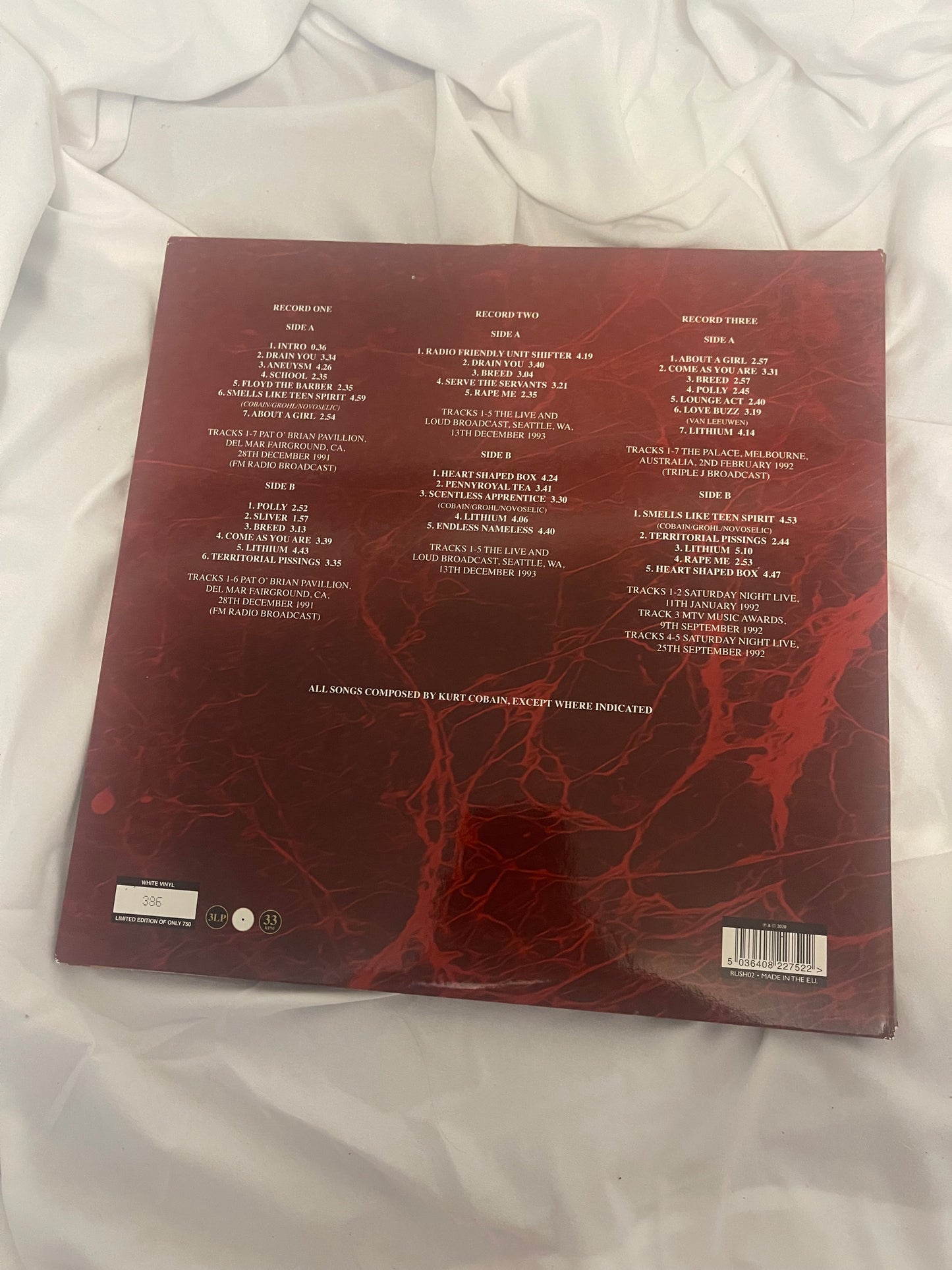 Nirvana - Beat Me Outta Me (white vinyl)