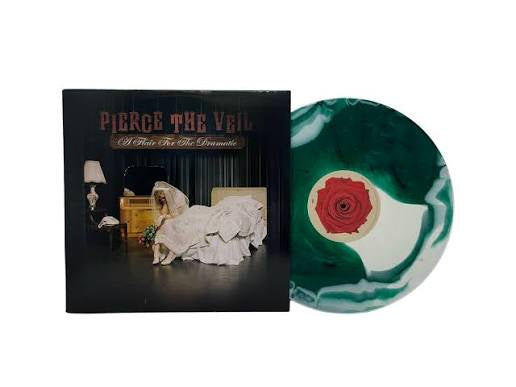Pierce The Veil -  A Flair For The Dramatic (green/white marble vinyl)