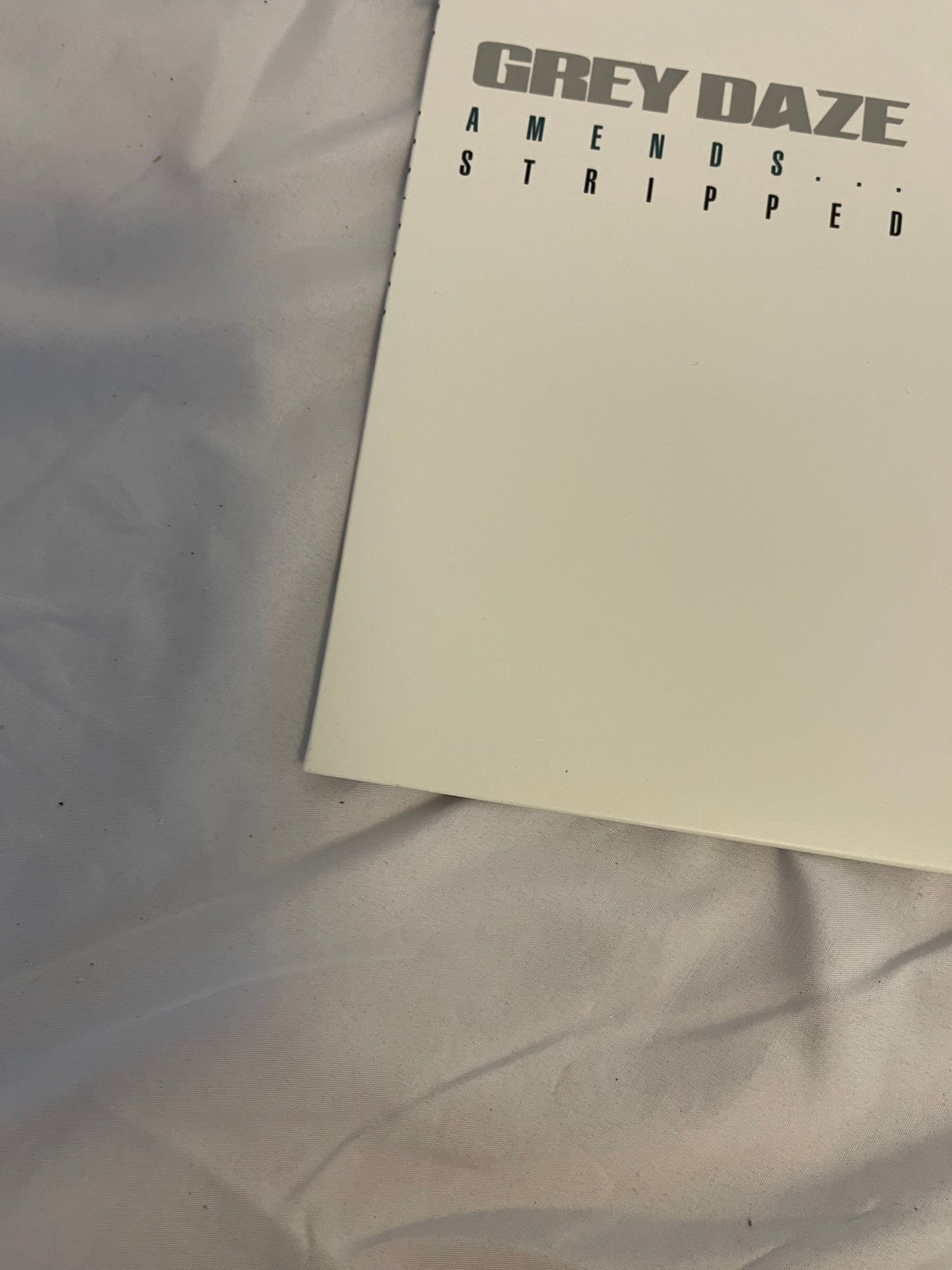 Grey Daze - Amends… Stripped (webstore exclusive grey vinyl)