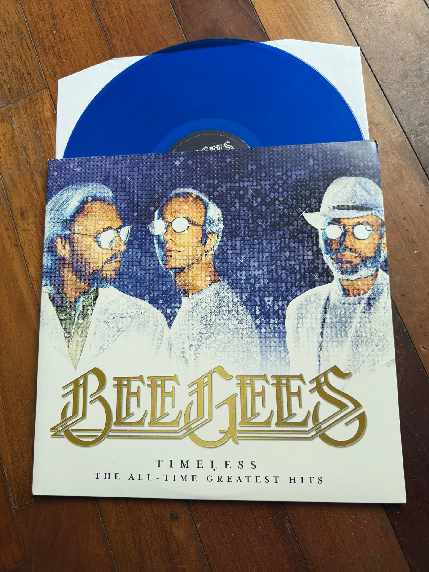Bee Gees - Timeless (The All-Time Greatest Hits) (Target exclusive clear and blue vinyl)