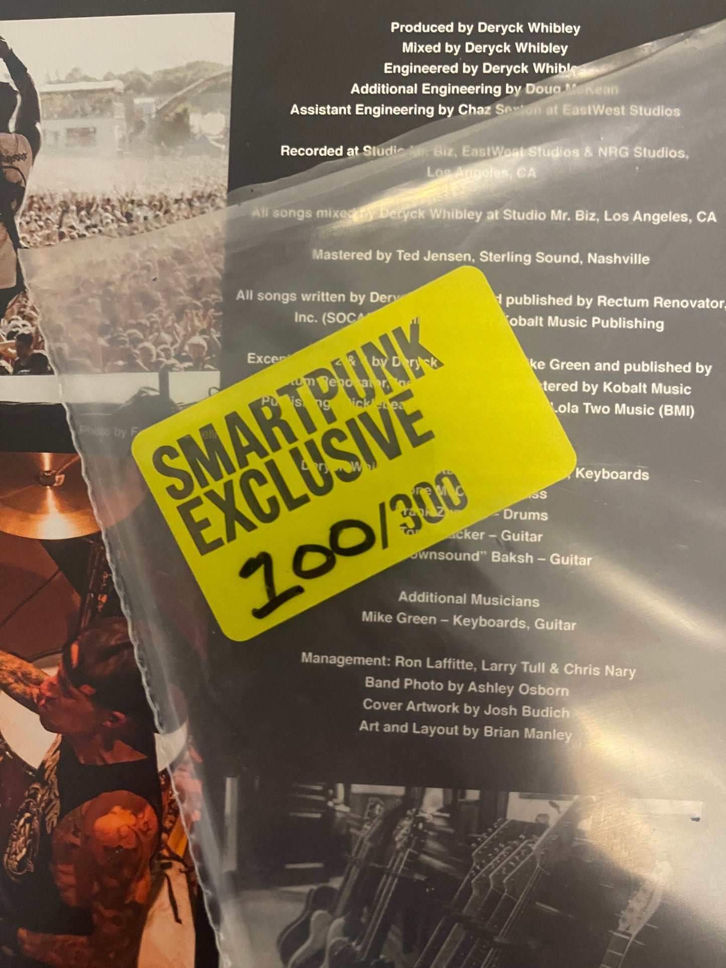 Sum 41 - Order In Decline (Smartpunk exclusive yellow with pink splatter vinyl)