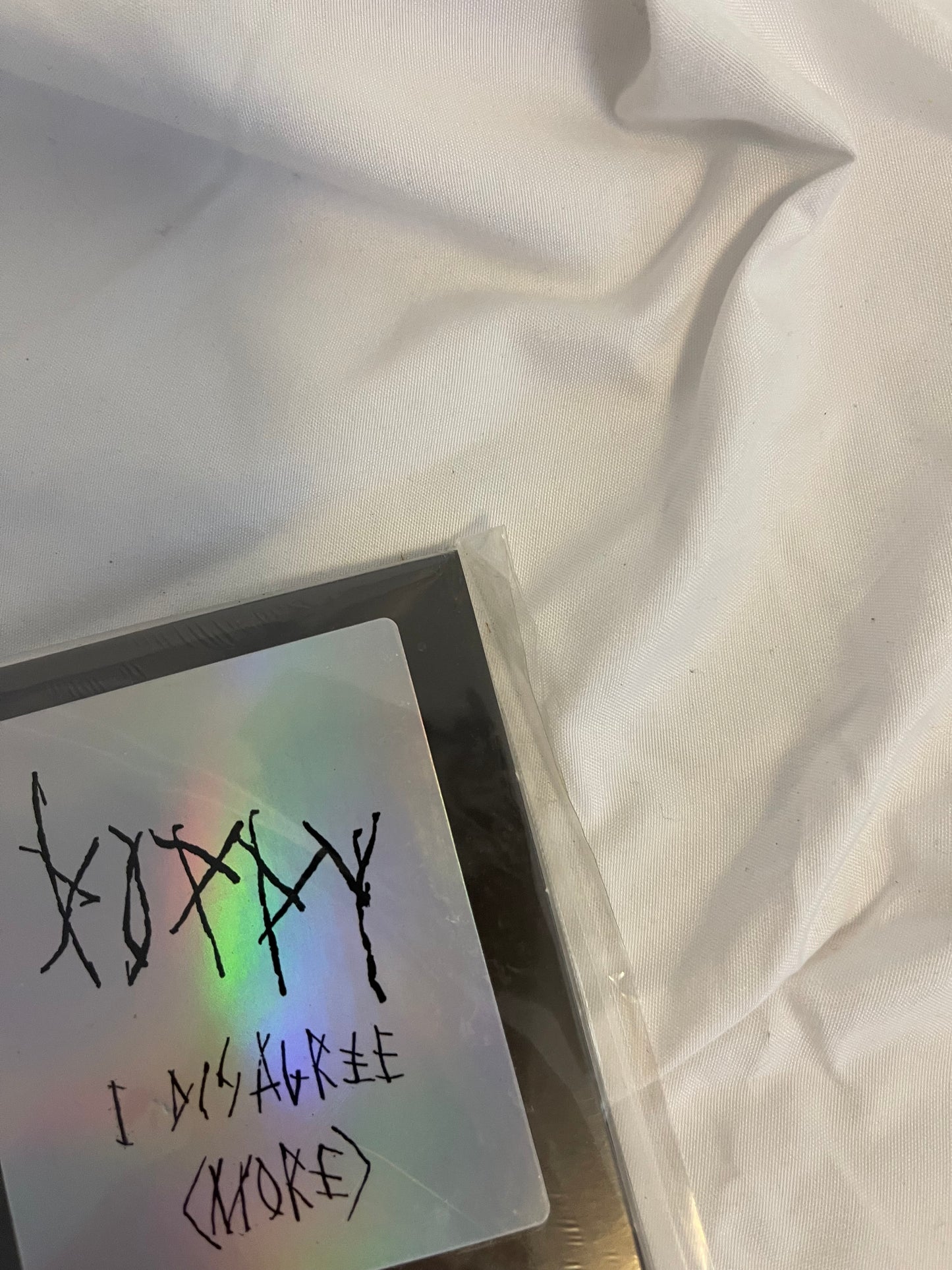 Poppy - I Disagree (More) (227) (gold and white with black splatter revolver exclusive vinyl)