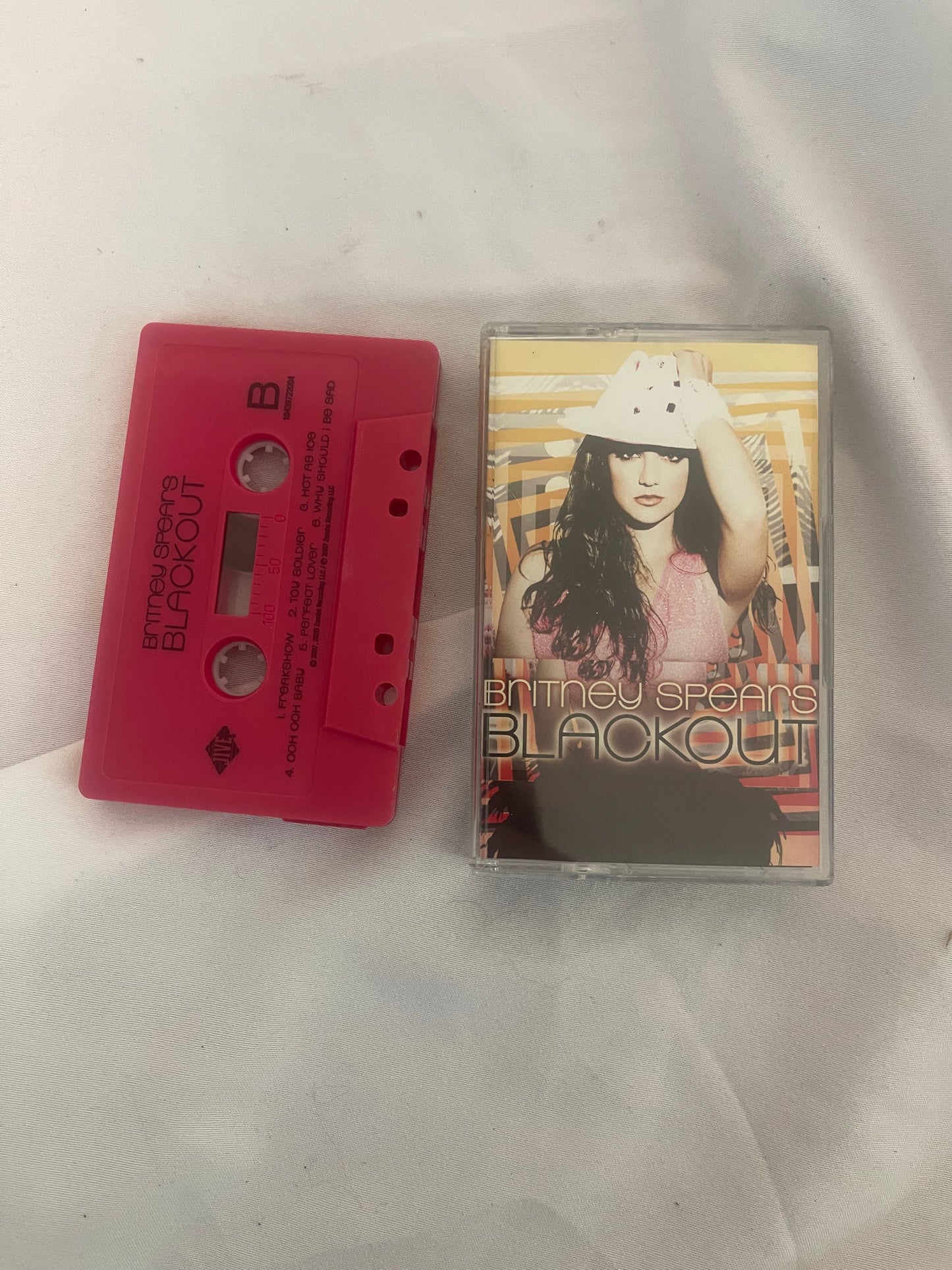Britney Spears - Blackout (Urban Outfitters exclusive pink/red cassette)