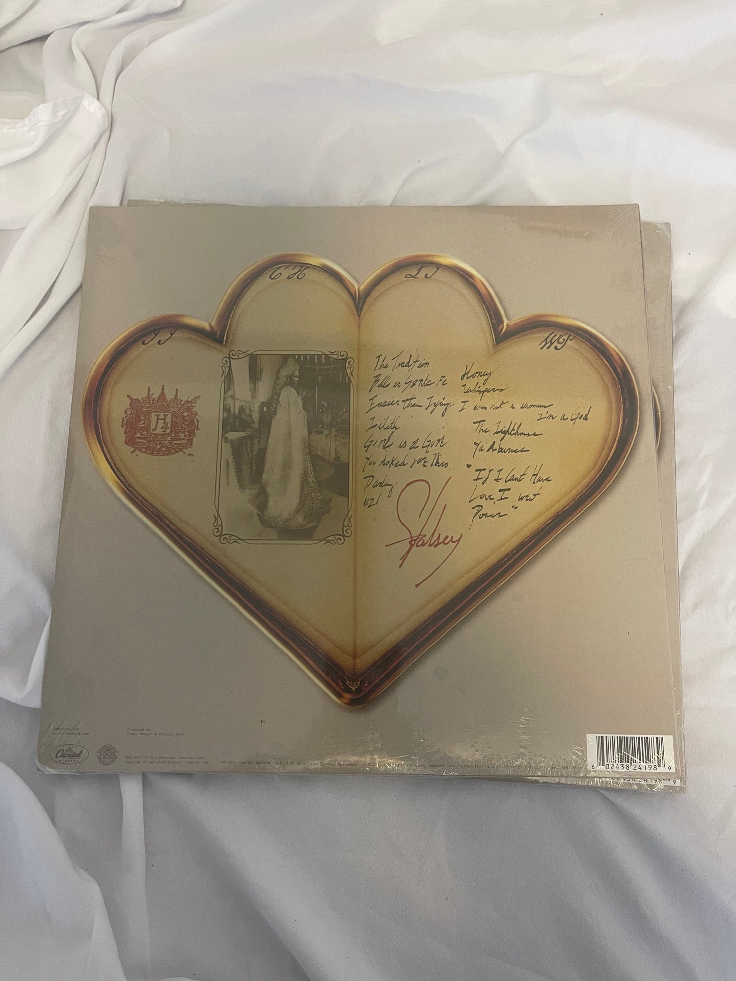 Halsey - If I Can’t Have Love, I Want Power (Walmart exclusive grey transparent vinyl)