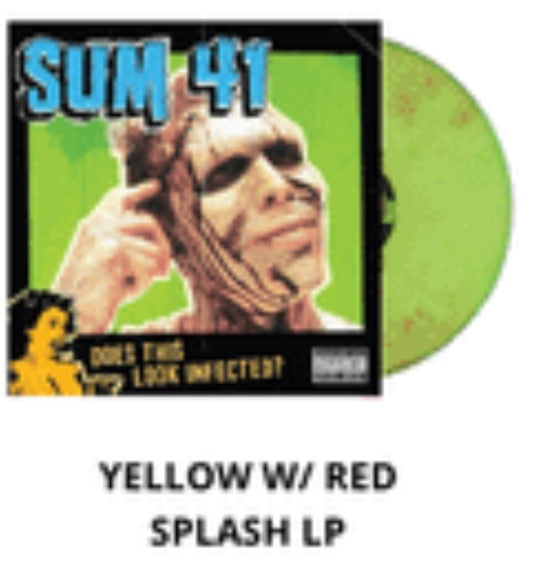 Sum 41 - Does This Look Infected (Record Store Day exclusive yellow with red splash vinyl)