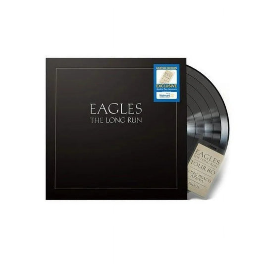The Eagles - The Long Run (Walmart exclusive vinyl with replica tour laminate)