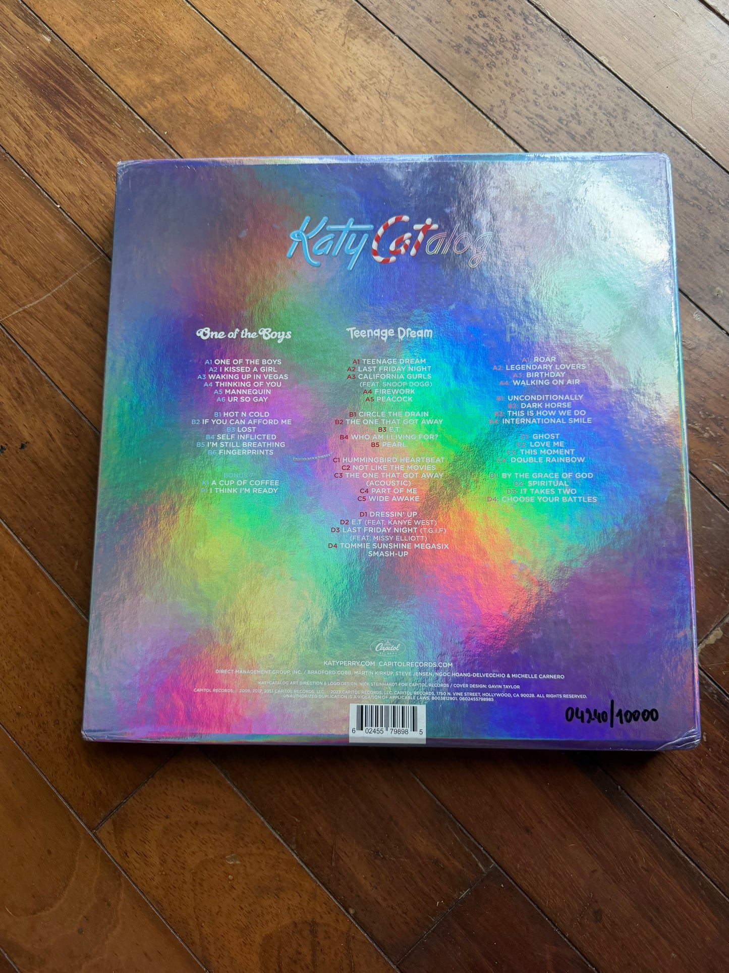 Katy Perry - Katy Catalog (Webstore exclusive vinyl box set)