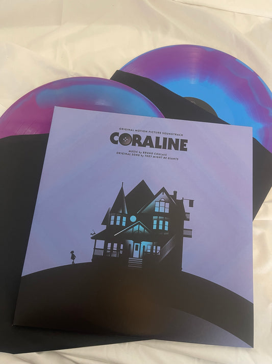 Coraline - Original Motion Picture Soundtrack (Mondo Exclusive purple and blue swirl vinyl)