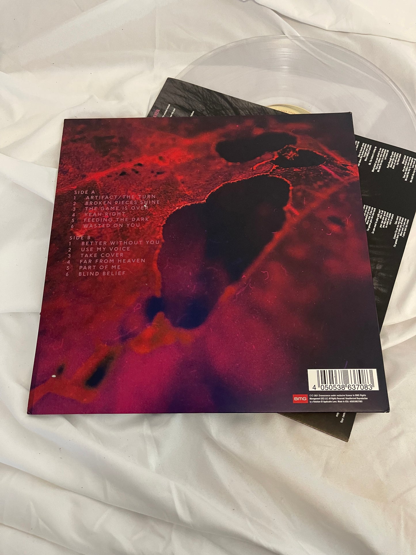 Evanescence - The Bitter Truth (indie exclusive clear vinyl)