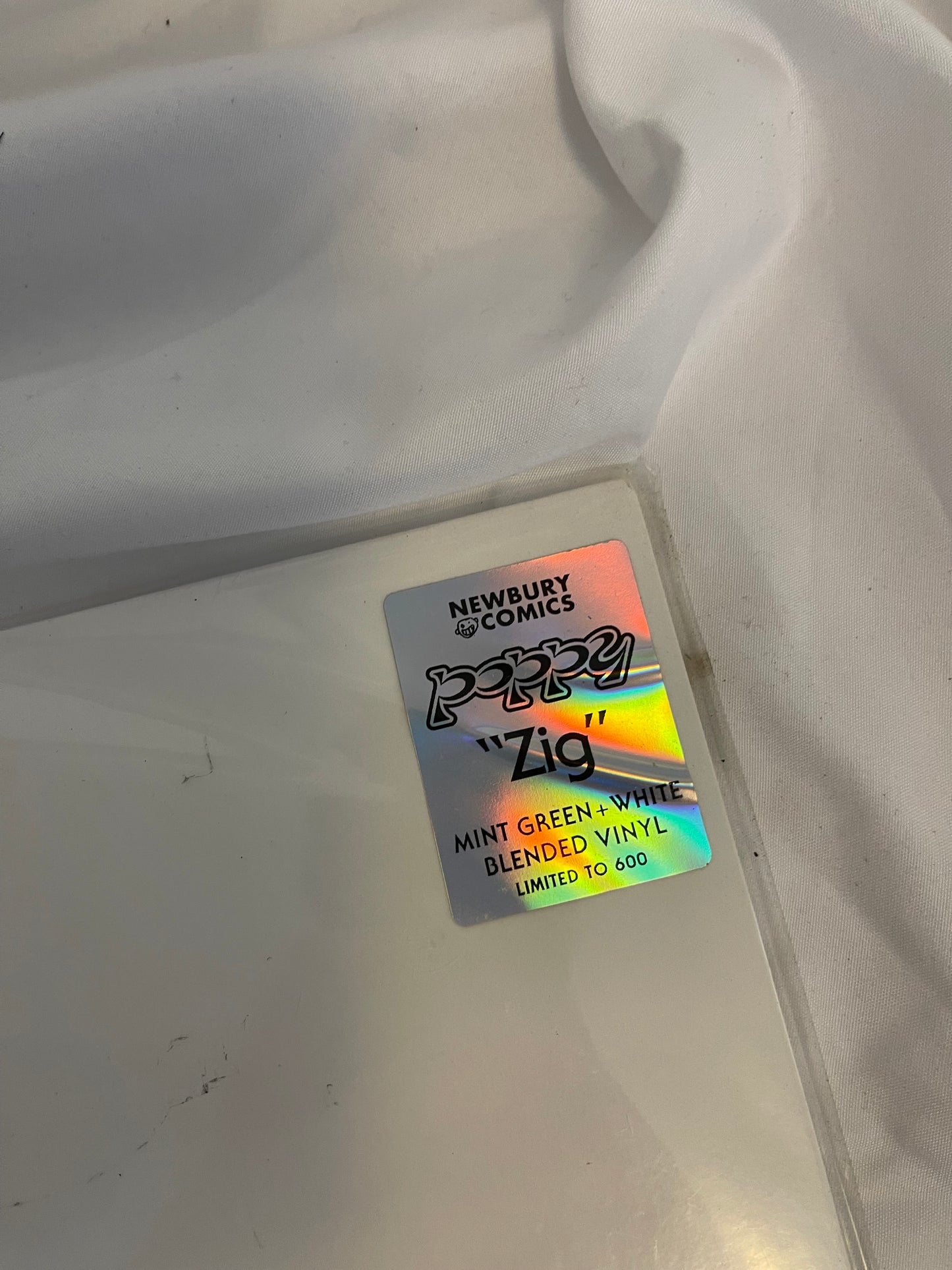 Poppy - Zig (Newbury comics exclusive mint green and white blended vinyl)