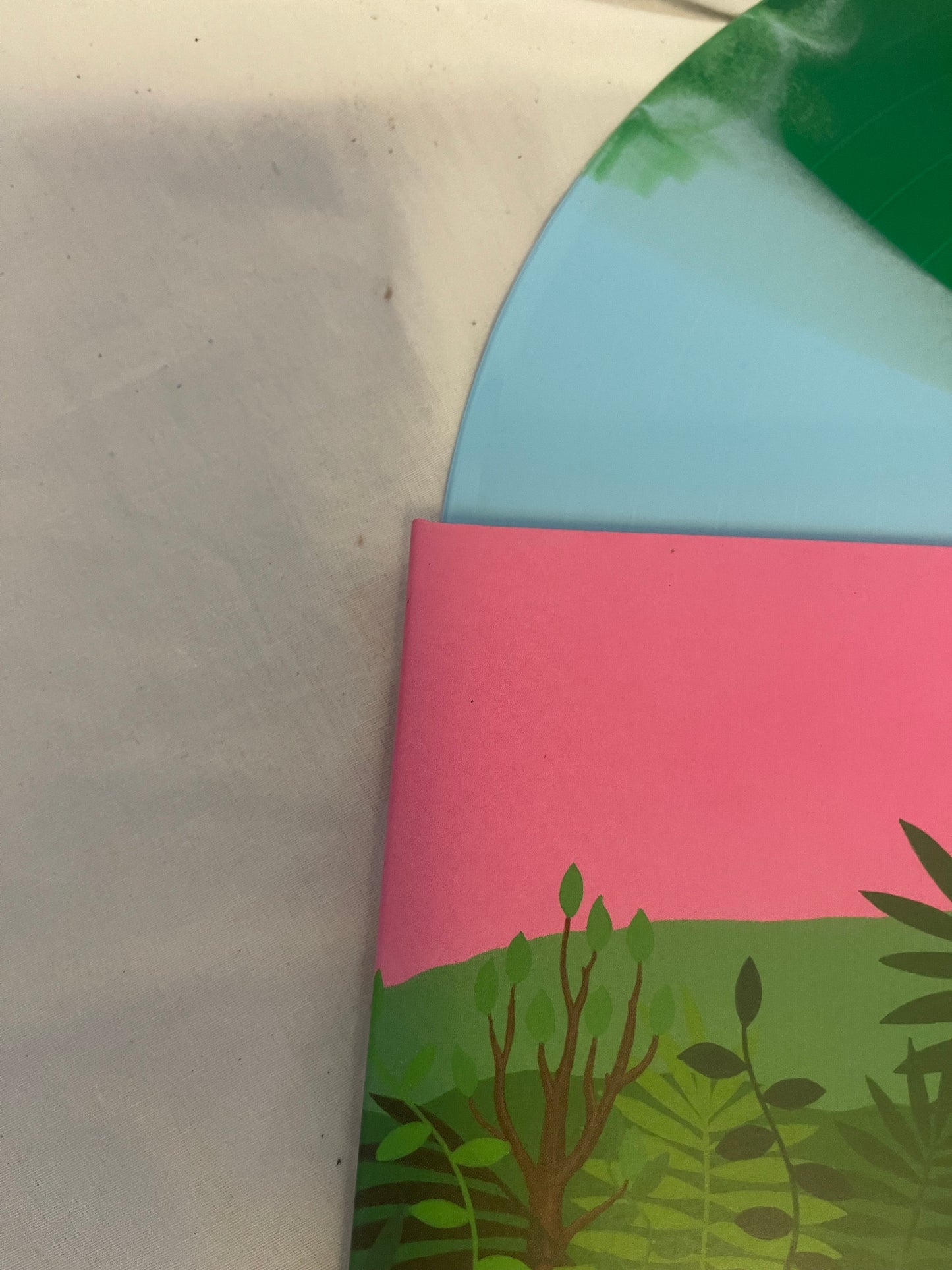 Turnover - Good Nature (Newbury Comics exclusive baby blue with pink and green twist vinyl)