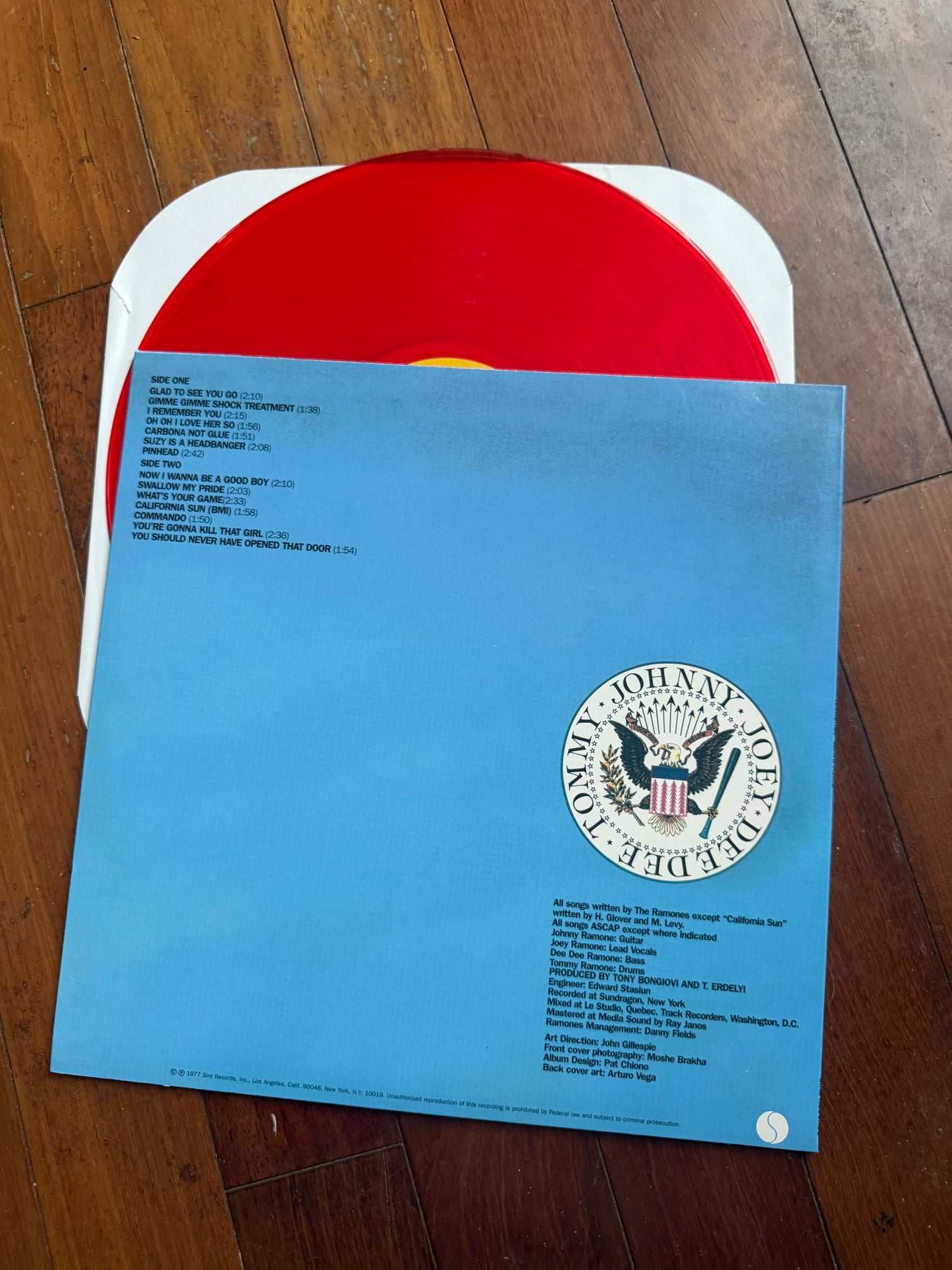The Ramones - Leave Home (exclusive red vinyl)