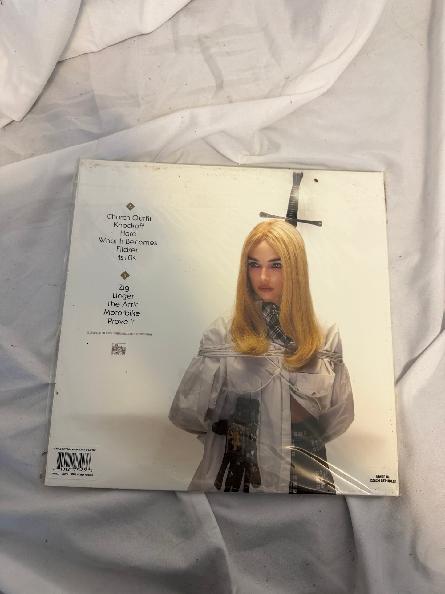 Poppy - Zig (Sumerian exclusive purple and mint green with heavy black splatter vinyl)