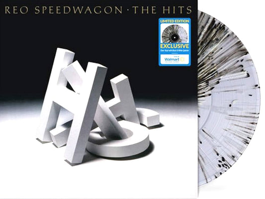REO Speedwagon - The Hits (Walmart exclusive clear with black and white splatter vinyl)