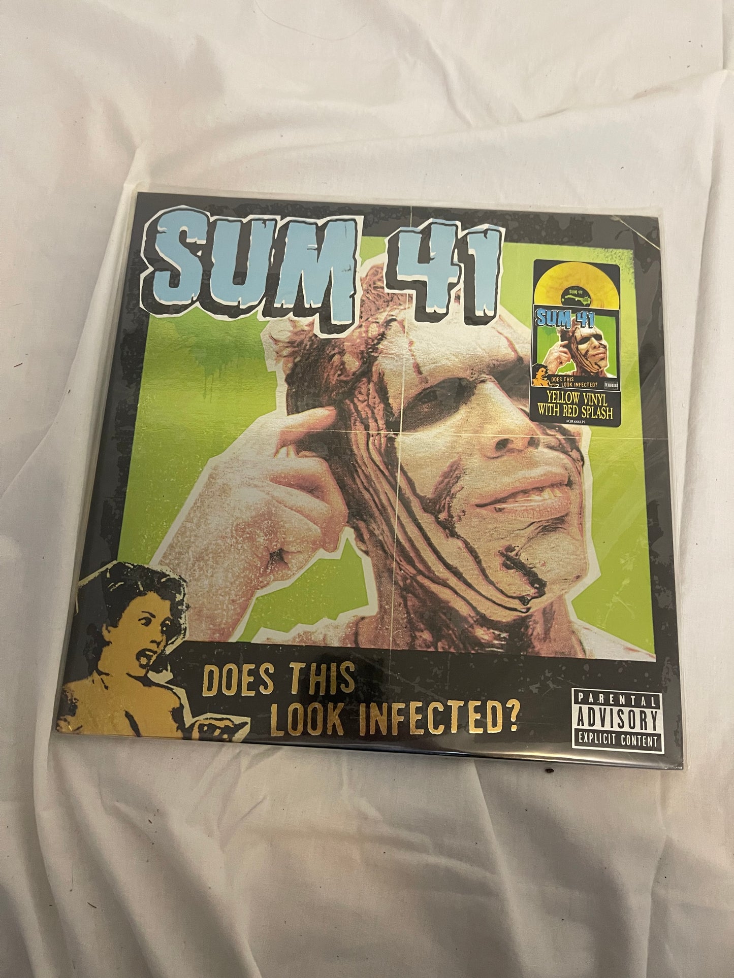 Sum 41 - Does This Look Infected? (Record Store Day Black Friday Canada exclusive yellow with red splash vinyl)