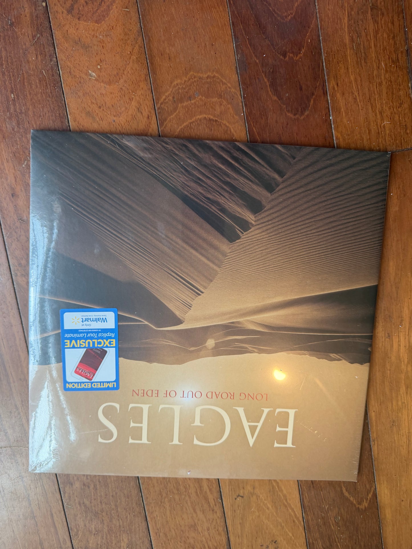 The Eagles - Long Road Out Of Eden (Walmart exclusive vinyl with replica tour laminate)