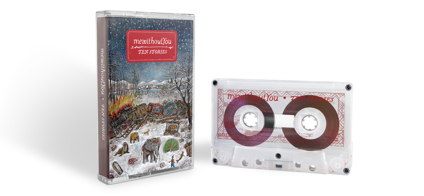 mewithoutYou - Ten Stories (clear cassette)