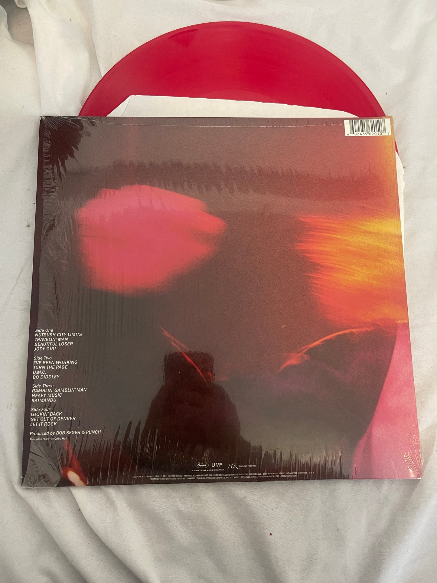 Bob Seger And The Silver Bullet Band - Live Bullet (Walmart exclusive red vinyl)