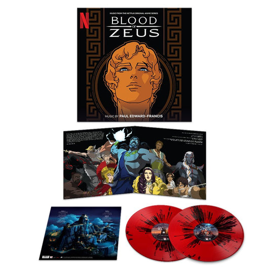Blood Of Zeus - Music From The Netflix Original Anime Series (Record Store Day exclusive demon red with black splatter vinyl)