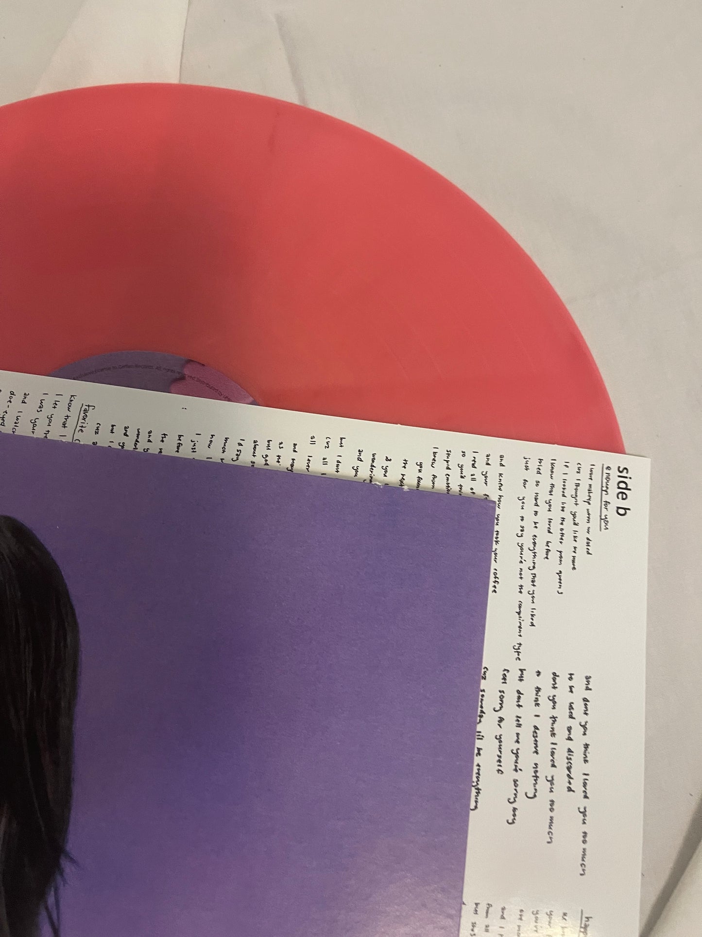 Olivia Rodrigo - Sour (Walmart exclusive translucent soft magenta vinyl)