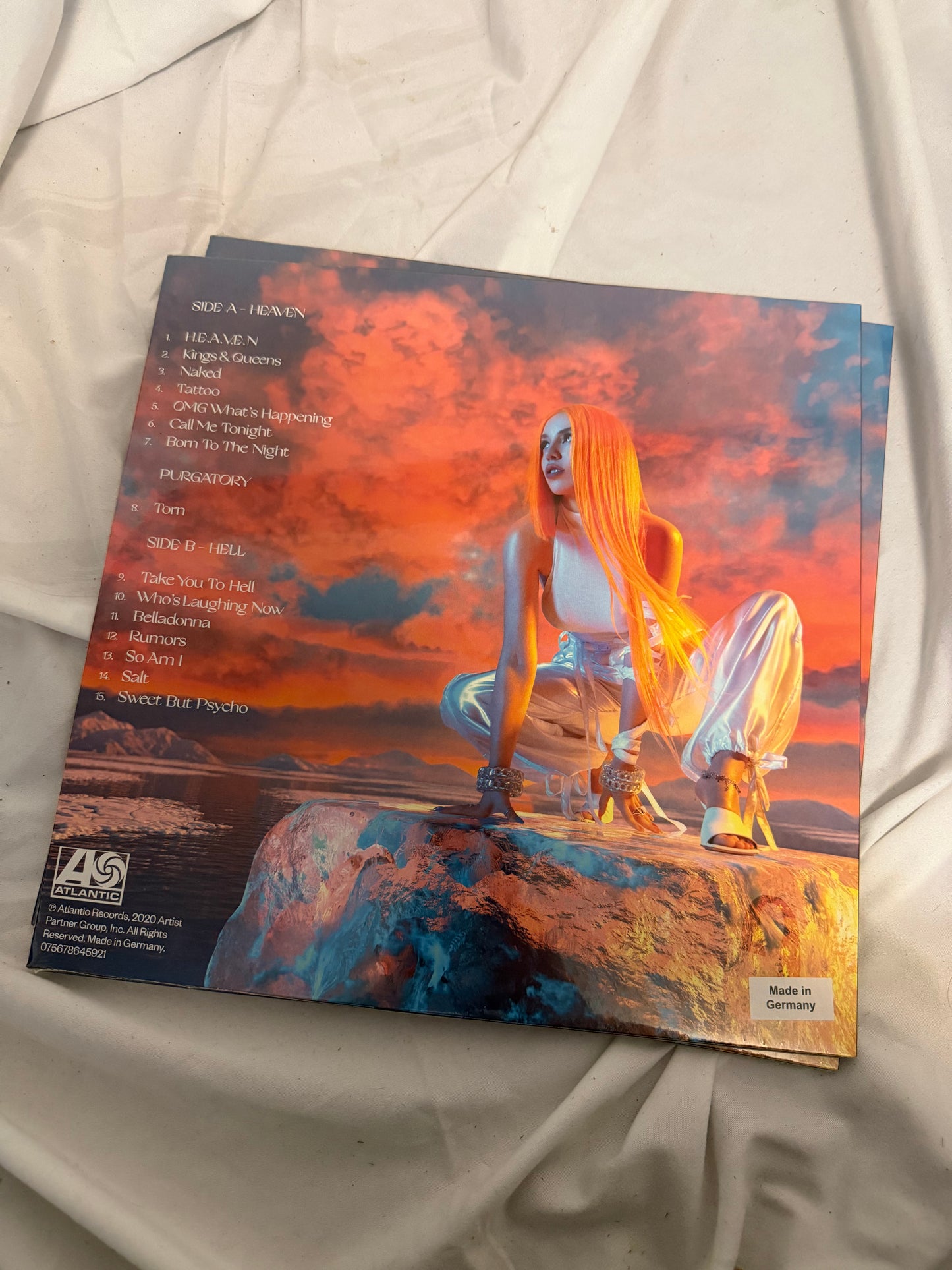 Ava Max - Heaven & Hell (Urban Outfitters neon orange vinyl)