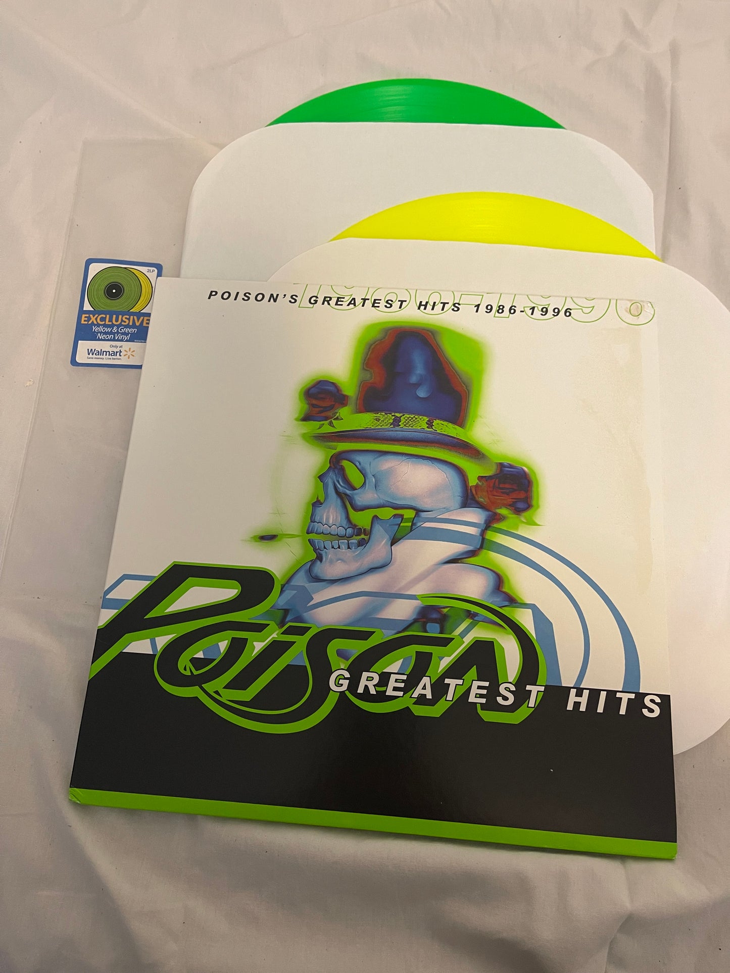Poison - Greatest Hits (Walmart exclusive yellow and green vinyl)