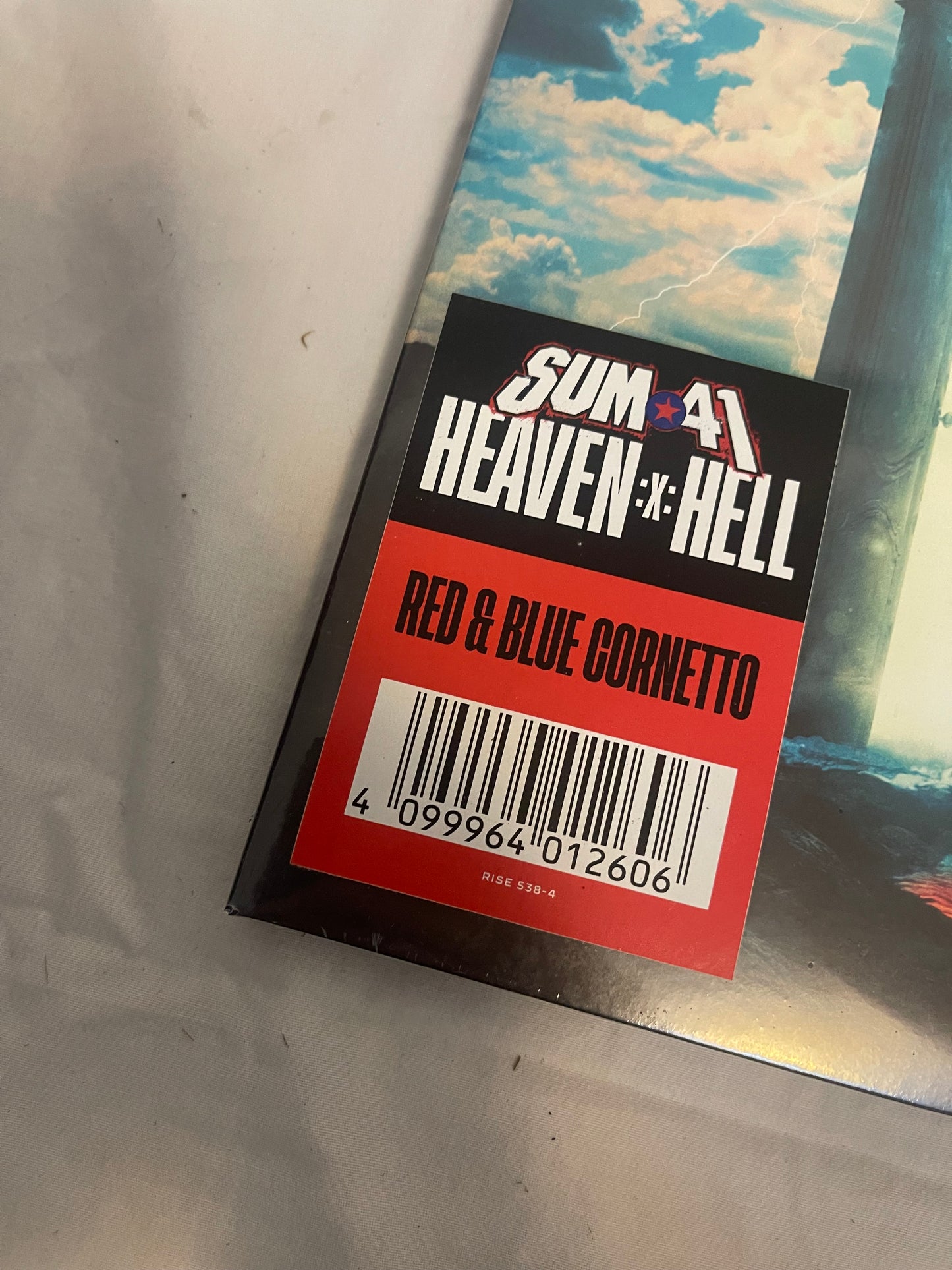 Sum 41 - Heaven :x: Hell (exclusive red and blue cornetto vinyl)