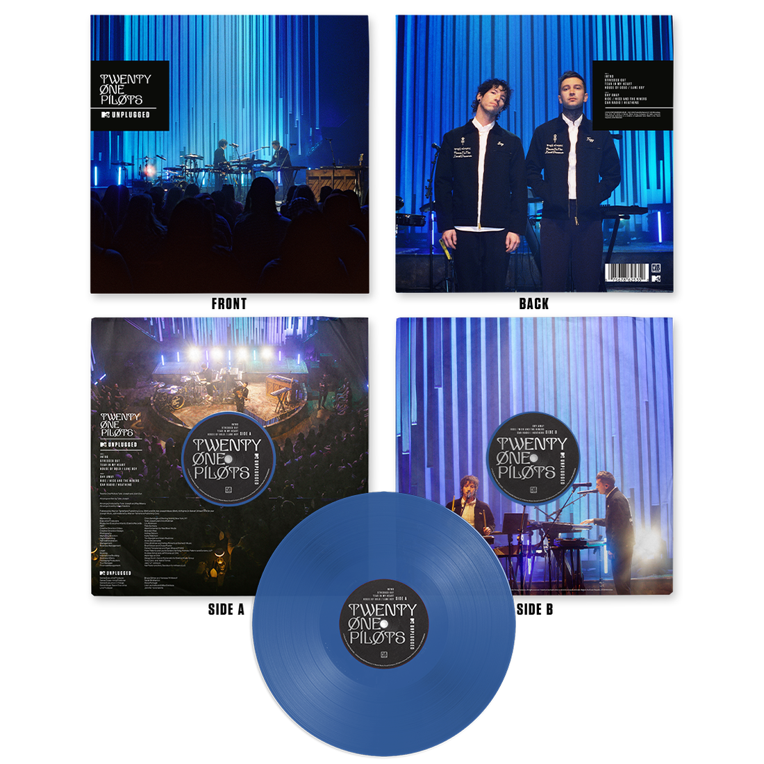 Twenty One Pilots - MTV Unplugged (webstore exclusive translucent blue vinyl)
