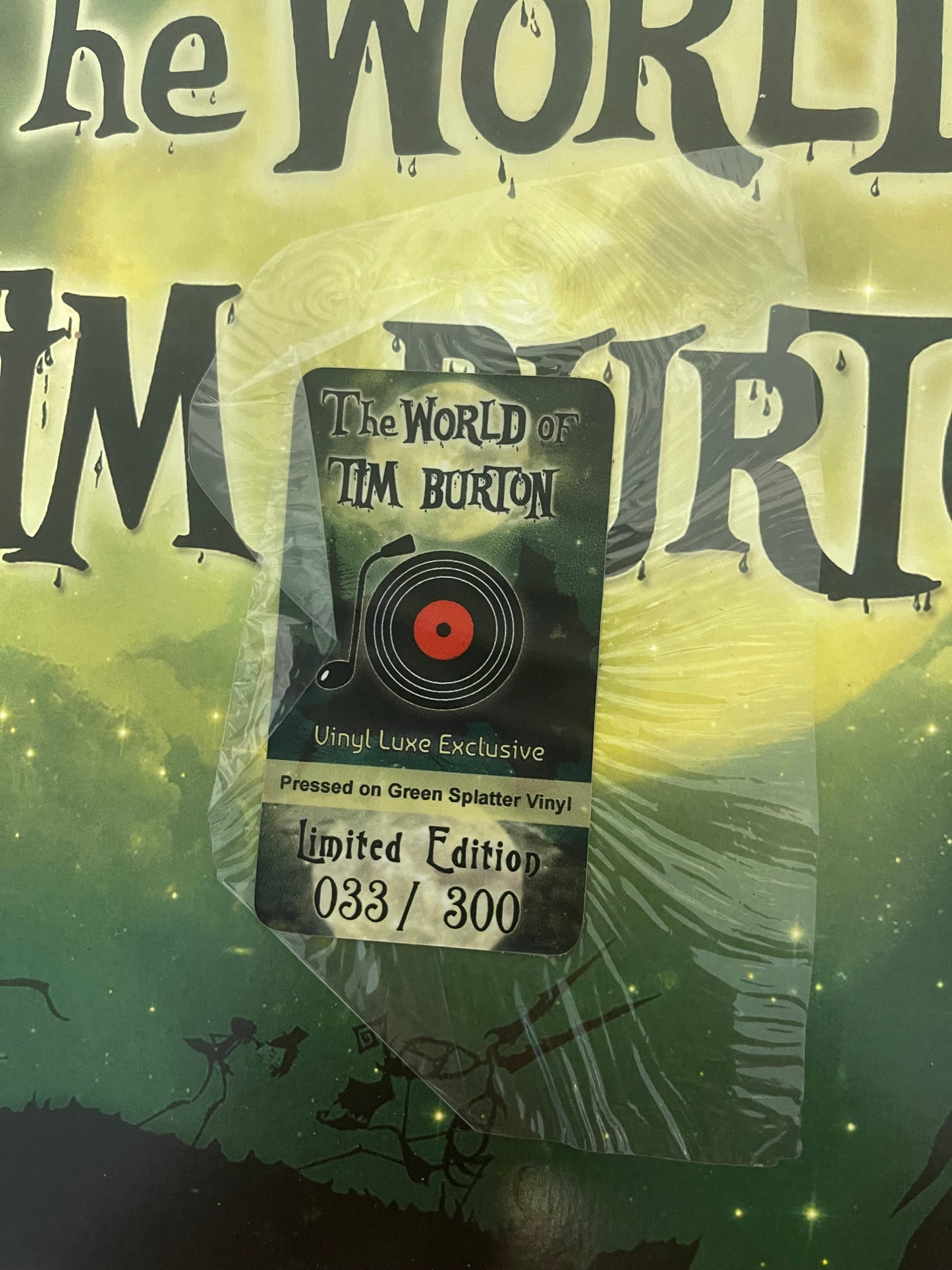 Danny Elfman - The World Of Tim Burton (VinylLuxe exclusive clear with green splatter vinyl)