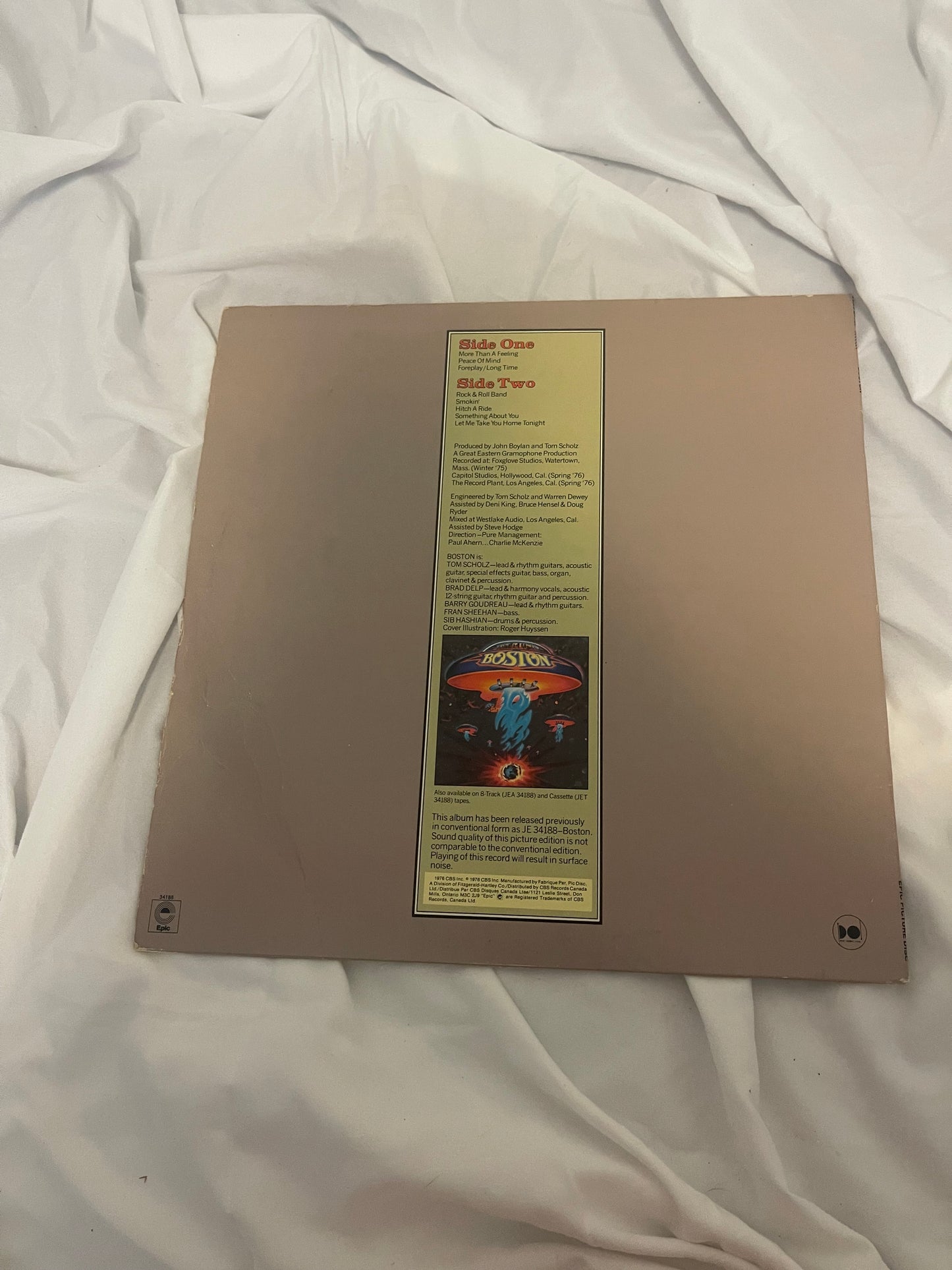 Boston - Boston (picture disc vinyl)