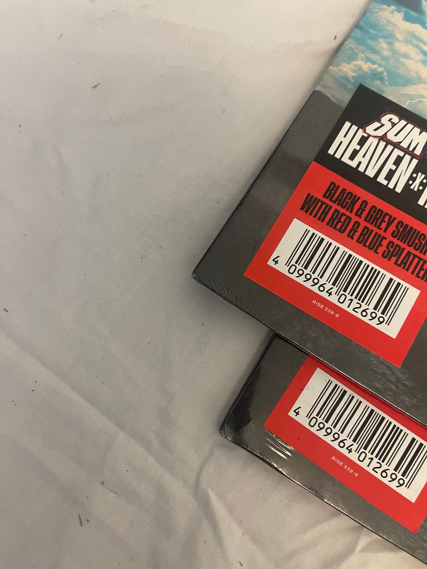 Sum 41 - Heaven :x: Hell (Brooklyn Vegan/ Alternative Press/Revolver exclusive black and grey smush with red and blue splatter vinyl)