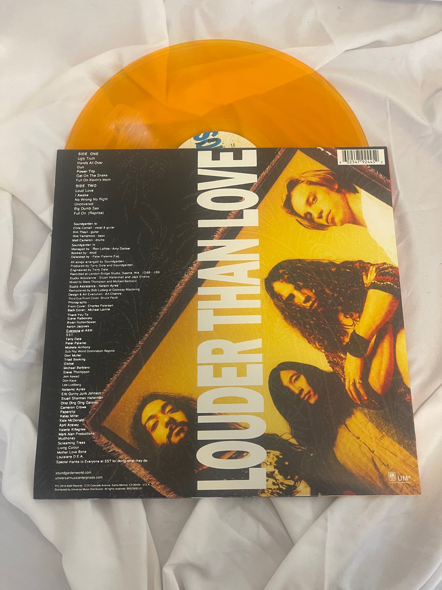Soundgarden - Louder Than Love (35th anniversary orange vinyl)