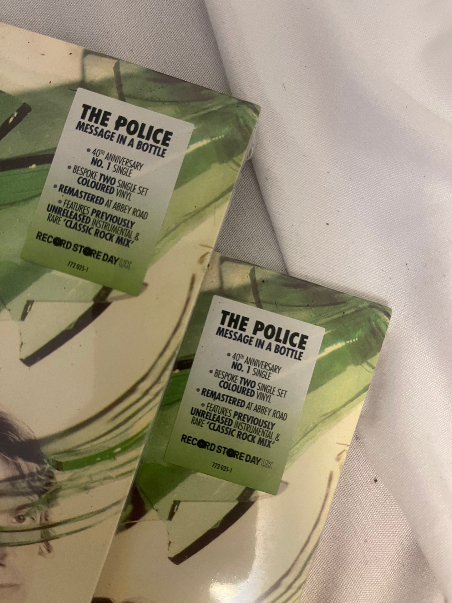 The Police - Message In A Bottle (Record Store Day exclusive green/blue 7” vinyl)