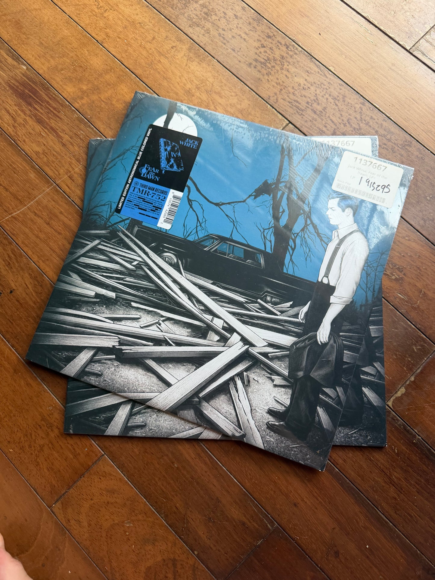 Jack White - Fear Of The Dawn (indie exclusive astronomical blue vinyl)