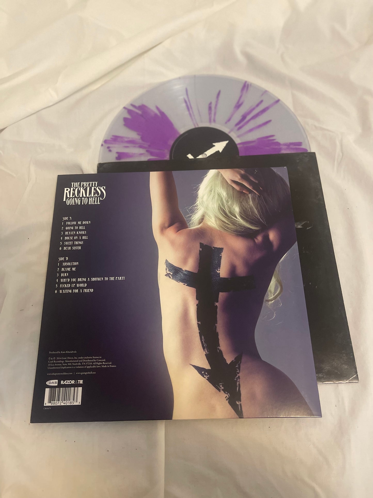 The Pretty Reckless - Going To Hell (webstore exclusive clear with purple splatter vinyl)
