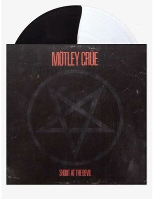 Motley Crue - Shout At The Devil (Newbury Comics exclusive black/clear split vinyl)