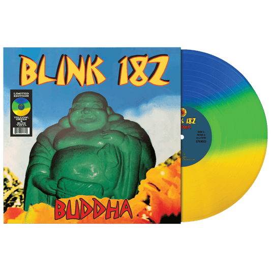 Blink 182 - Buddha (limited edition blue/green/yellow tri-color vinyl)