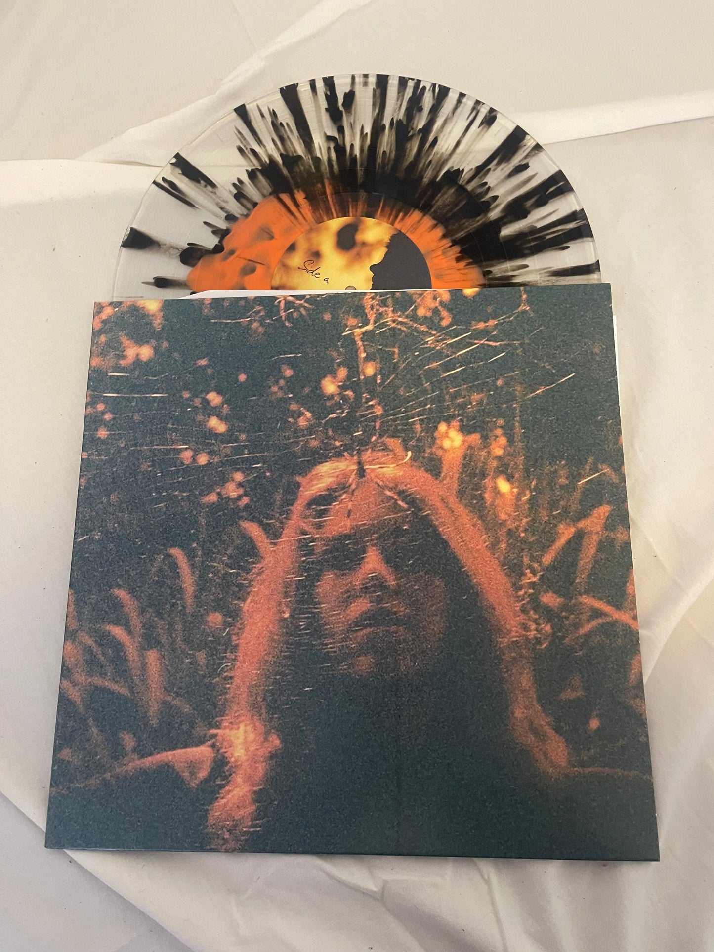 Turnover - Peripheral Vision (Newbury Comics exclusive orange in clear with black splatter vinyl)