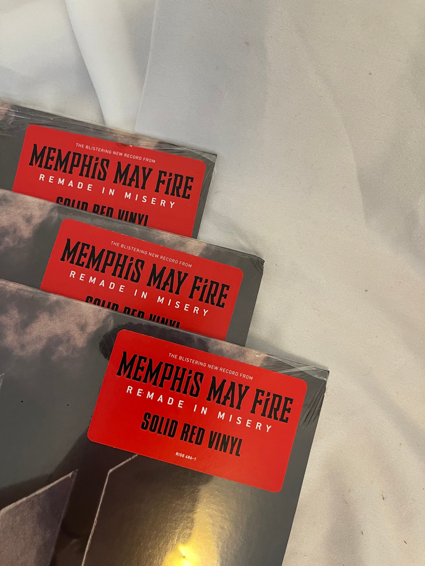 Memphis May Fire - Remade In Misery (Exclusive solid red vinyl)