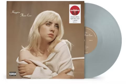 Billie Eilish - Happier Than Ever (Target exclusive light blue vinyl)