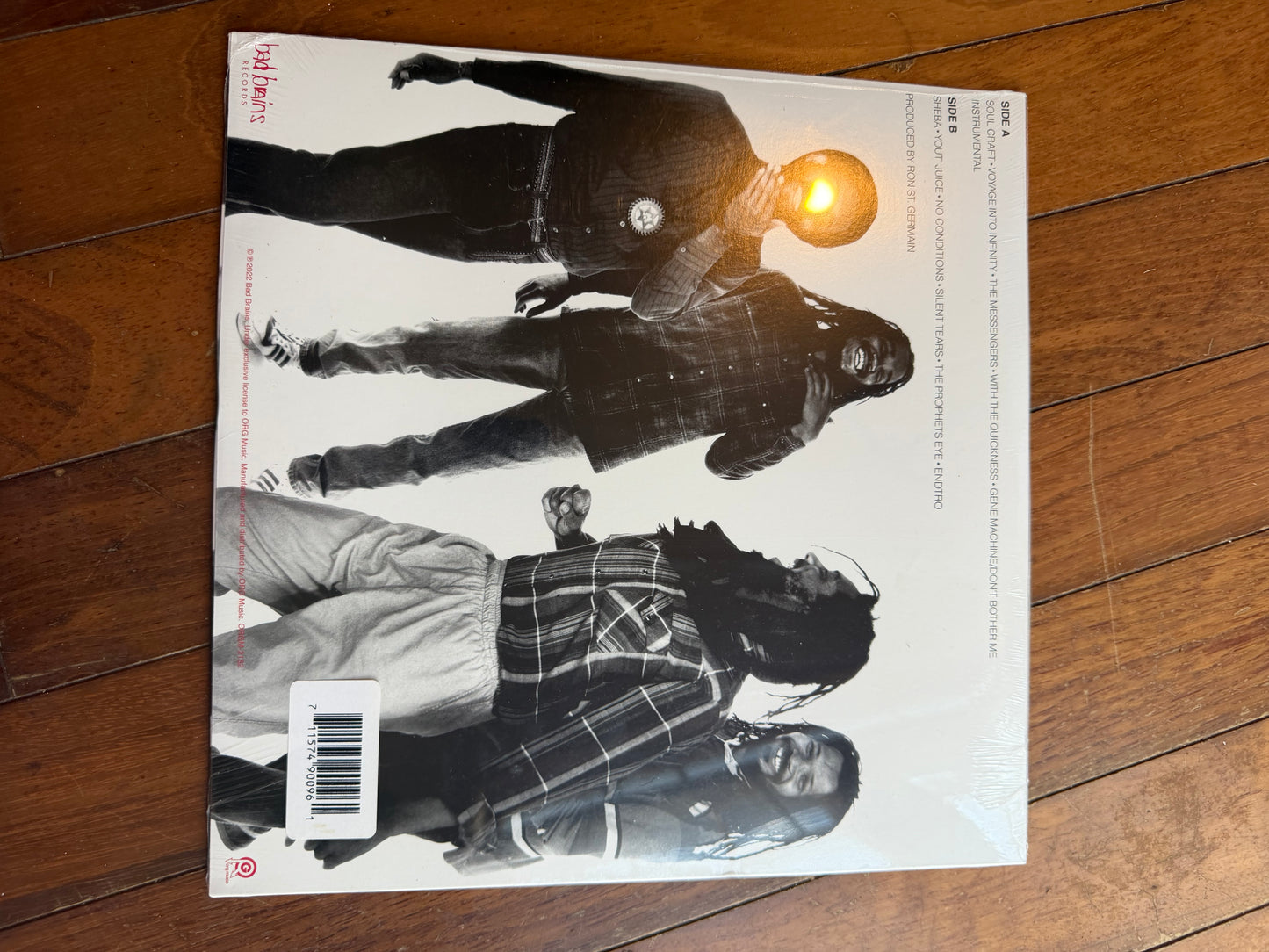 Bad Brains - Quickness (Newbury Comics Exclusive white with black splatter vinyl)