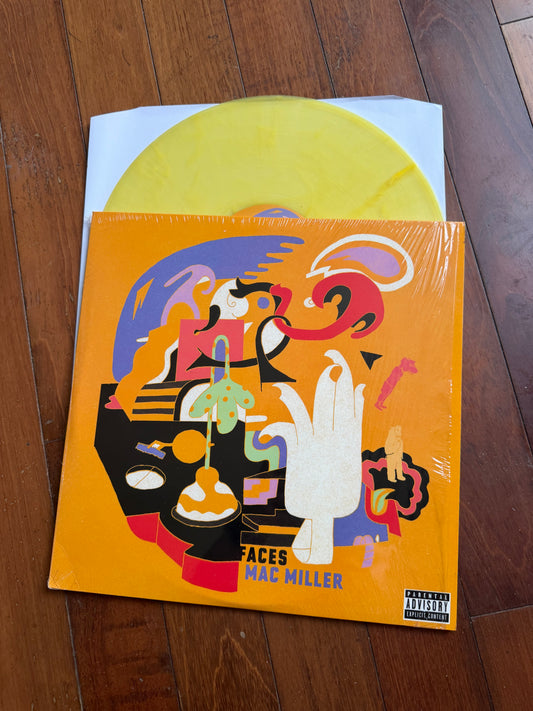 Mac Miller - Faces (hazy yellow and clear vinyl)