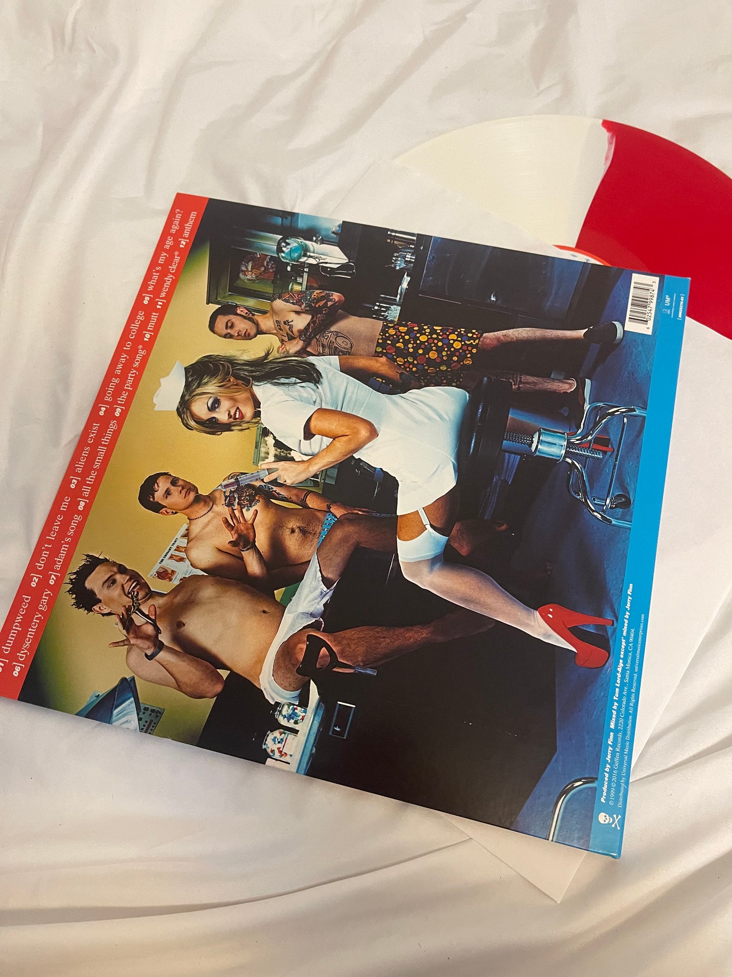 Blink 182 - Enema Of The State (20th anniversary edition red/white split vinyl)